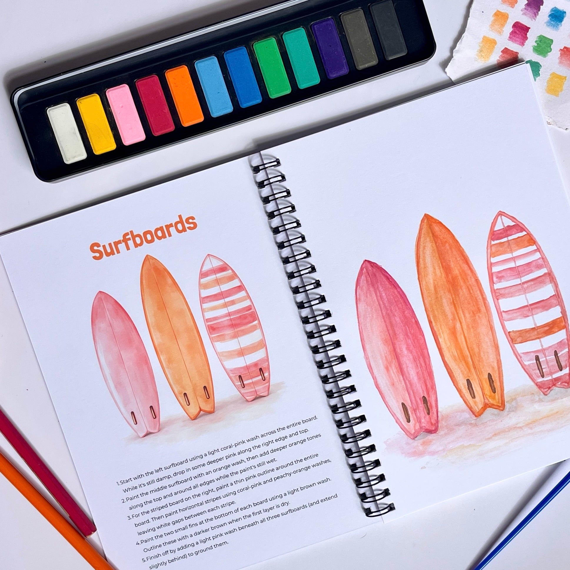 The Ocean Watercolour Kit